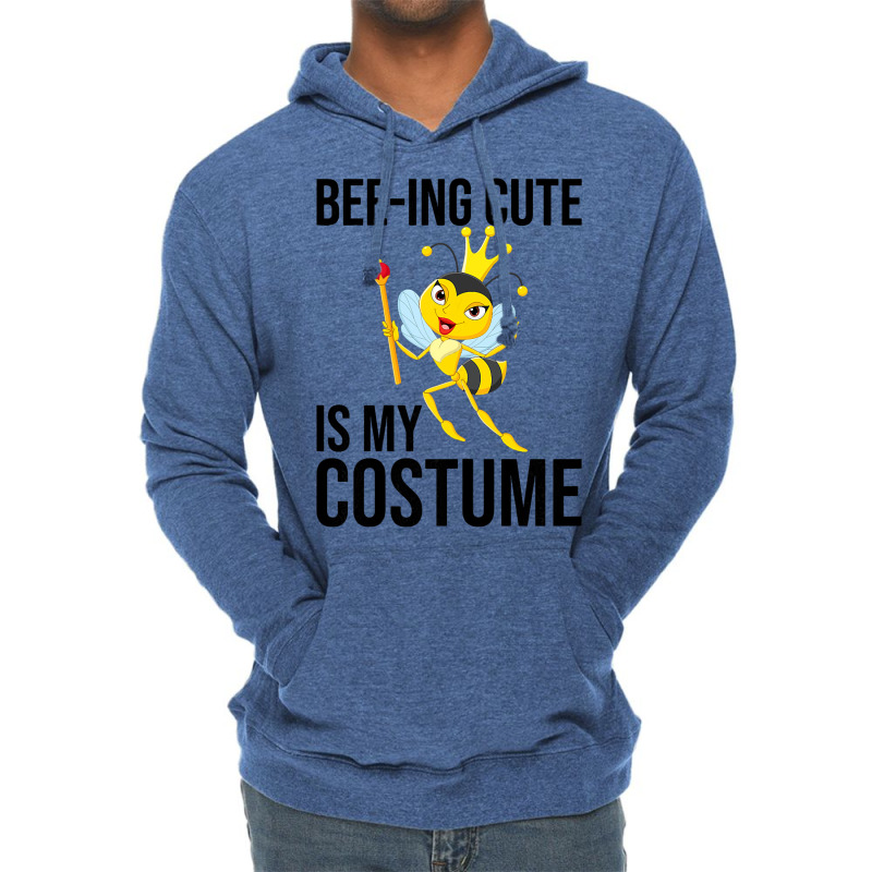 Beeing Cute Is My Costume Bee Beekeeping Halloween Lightweight Hoodie | Artistshot