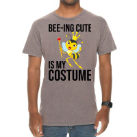 Beeing Cute Is My Costume Bee Beekeeping Halloween Vintage T-shirt | Artistshot