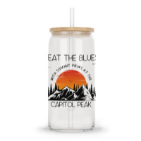 Capitol Peak Hiking And Mountain Climbing Trails Glass Tumbler | Artistshot