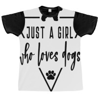 Bichon Frise Just A Girl Who Loves Dogs Mom Paw Pr Graphic T-shirt | Artistshot