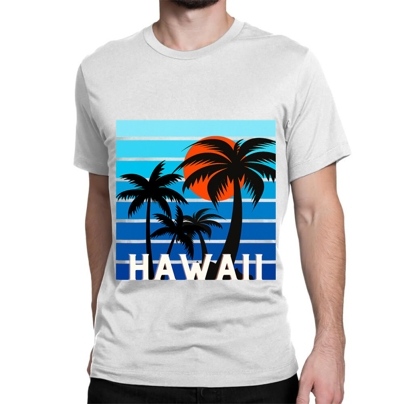 Aloha Hawaiian Spring Summer Tropical Beach Vacati Classic T-shirt by VailNatale | Artistshot