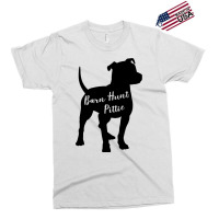 Barn Hunt Pittie Pitbull Dog Silhouette Nose Work Exclusive T-shirt | Artistshot