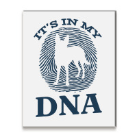 Carolina Dog Dna I Dog Fingerprint I Carolina Dog  Metal Print Vertical | Artistshot