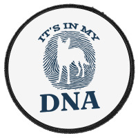 Carolina Dog Dna I Dog Fingerprint I Carolina Dog  Round Patch | Artistshot