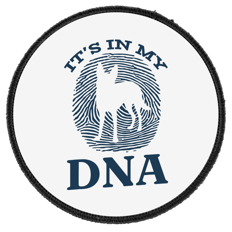 Carolina Dog Dna I Dog Fingerprint I Carolina Dog  Round Patch | Artistshot