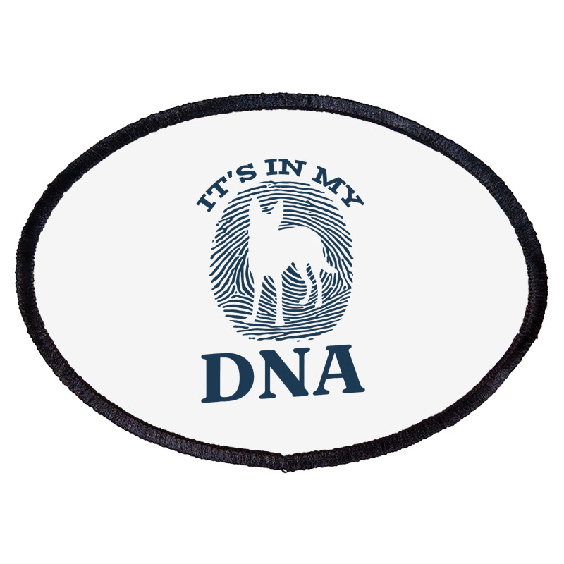 Carolina Dog Dna I Dog Fingerprint I Carolina Dog  Oval Patch | Artistshot