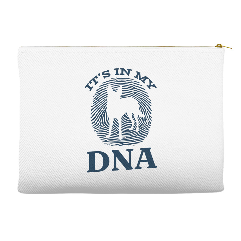 Carolina Dog Dna I Dog Fingerprint I Carolina Dog  Accessory Pouches | Artistshot