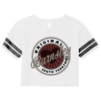 Barnsley In South Yorkshire Travel Souvenir Heart Scorecard Crop Tee | Artistshot