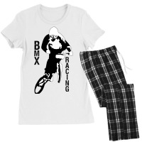 Bmx Racing Biking Bicycle Bmx Stunt Dirt Bike Women's Pajamas Set | Artistshot