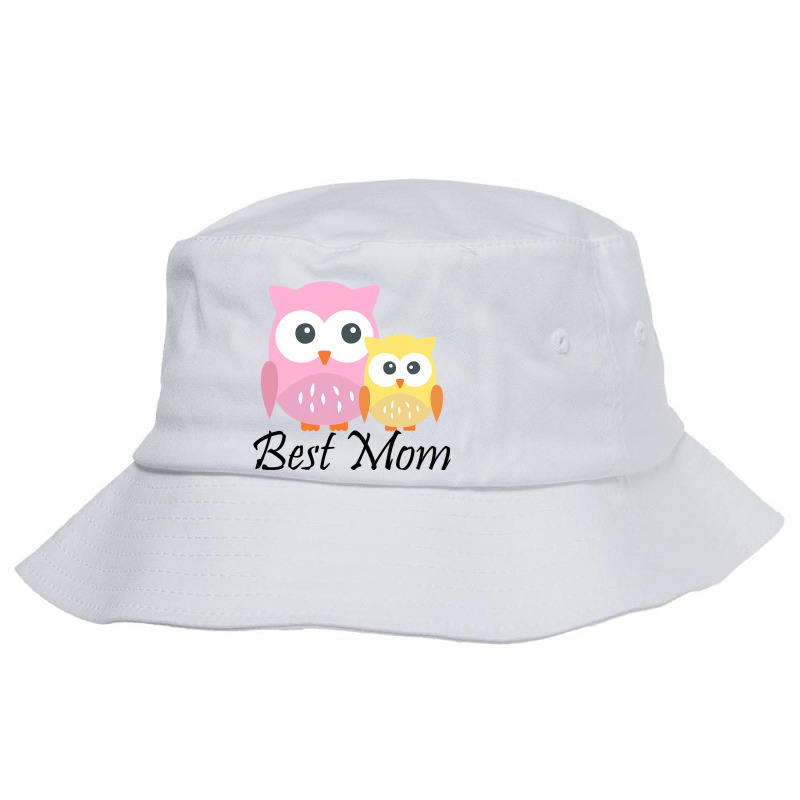 Best Mom Cute Owl Edition Mothers Day Womens Bucket Hat by AnabelCulp | Artistshot