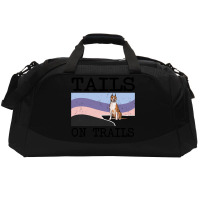 American Staffordshire Terrier Tails On Trails Fun Active Duffel | Artistshot