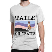 American Staffordshire Terrier Tails On Trails Fun Classic T-shirt | Artistshot