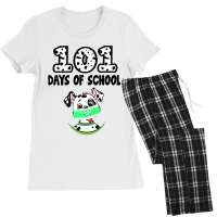 101 Days Of School Dalmatian Dog Lover Teacher Gif Women's Pajamas Set | Artistshot