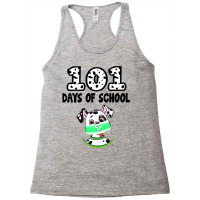 101 Days Of School Dalmatian Dog Lover Teacher Gif Racerback Tank | Artistshot