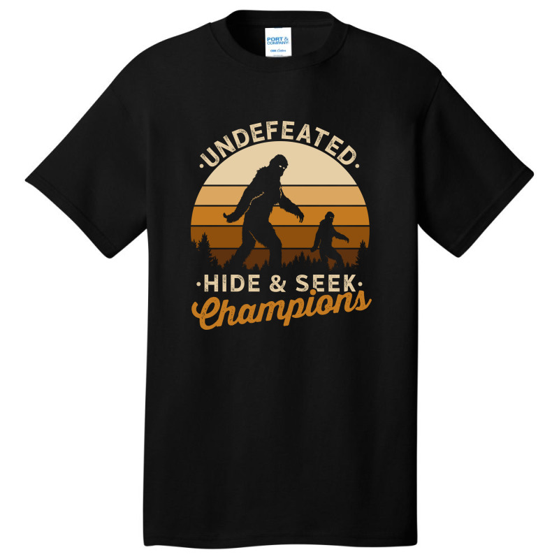 Hide And Seek Champion Undefeated 3 Basic T-shirt | Artistshot