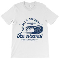 Beach Surfing Surfer Surf Waves T-shirt | Artistshot