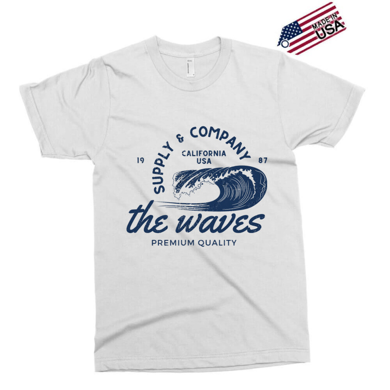 Beach Surfing Surfer Surf Waves Exclusive T-shirt by FinleeRoddy | Artistshot