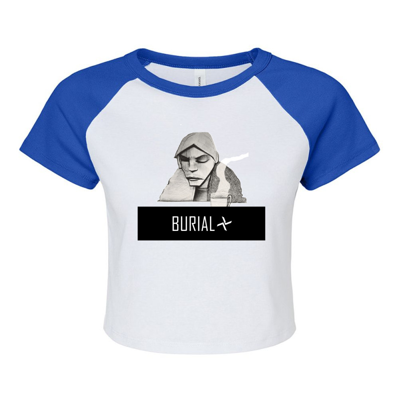 Burial Untrue Classic Raglan Crop Top by cm-arts | Artistshot