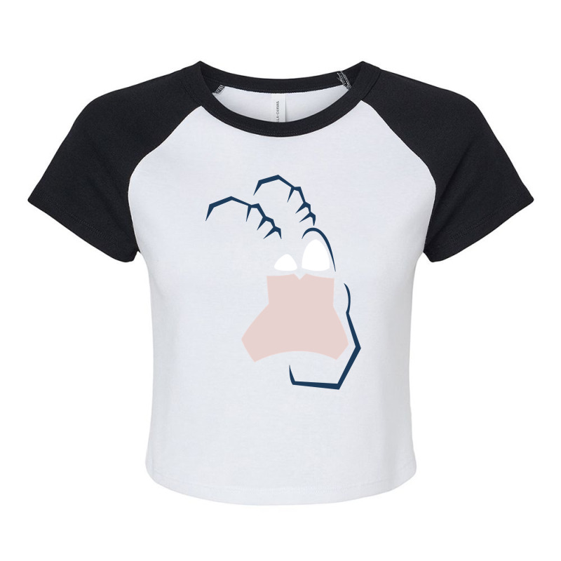 The Tick Classic Raglan Crop Top by cm-arts | Artistshot