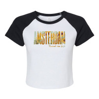 Amsterdam Van Gogh Sunflowers Vincent Van Gogh Sunflower T Shirt Raglan Crop Top | Artistshot