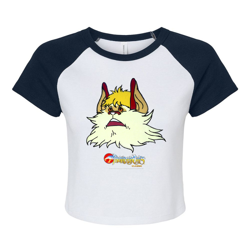 Thundercats Classic Snarf Big Face Premium T Shirt Raglan Crop Top by nuzhetanopo | Artistshot