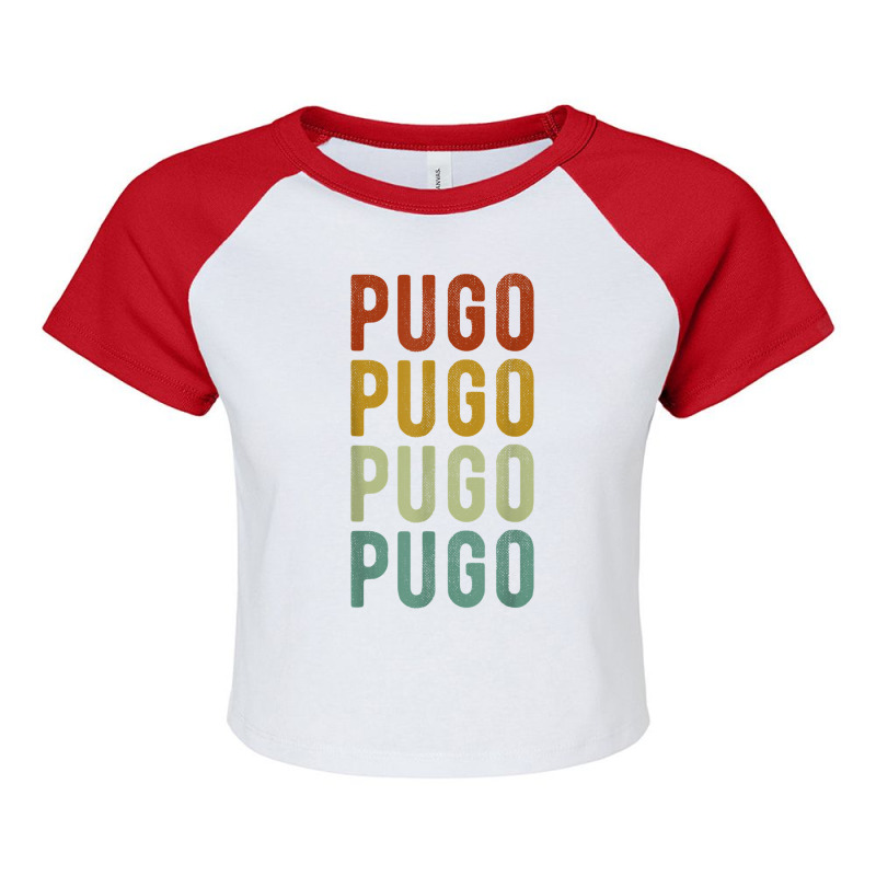 Pugo City Philippines Retro Raglan Crop Top by Fashonus | Artistshot