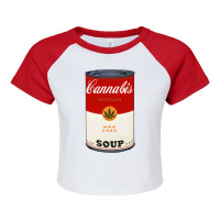 Cannabis Raglan Crop Top | Artistshot