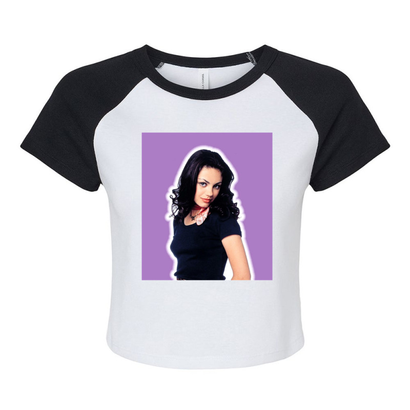 Jackie Burkhart Raglan Crop Top by cm-arts | Artistshot