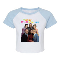 Mary Tyler Moore Show Raglan Crop Top | Artistshot