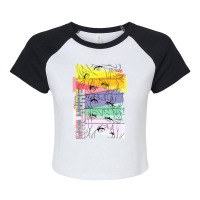 Walkure - Eyes Design  2 Raglan Crop Top | Artistshot