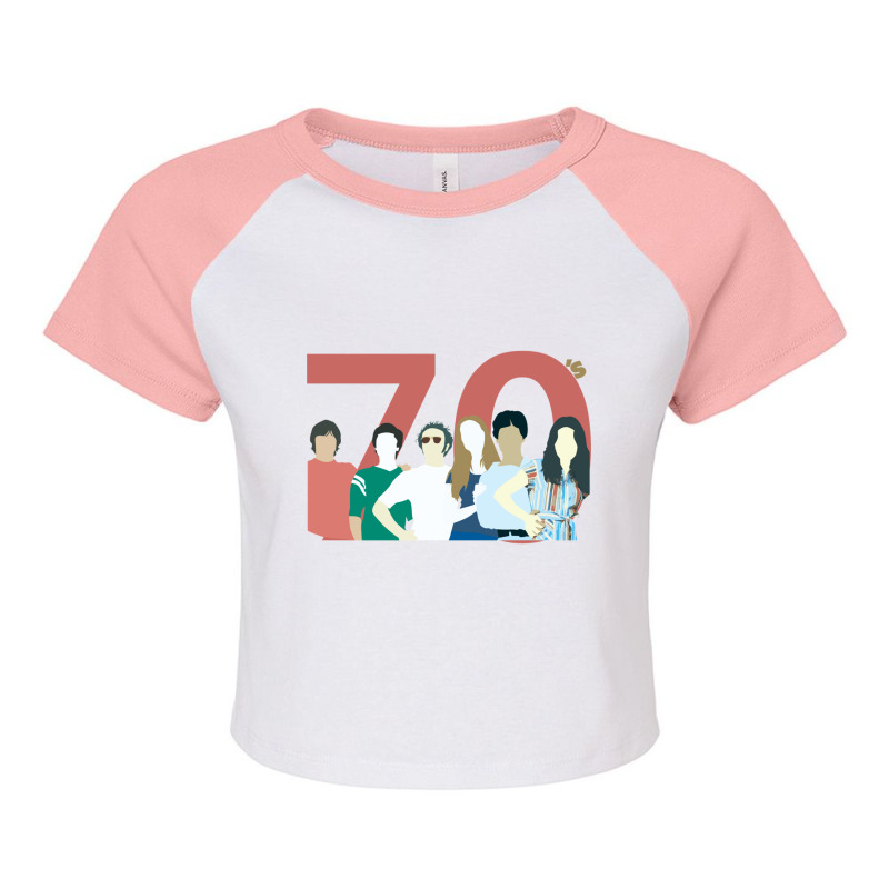 That 70s Show - Retro Look Raglan Crop Top by cm-arts | Artistshot