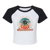 Tarantula Just A Girl Who Loves Tarantulas Terrarium Tank Top Raglan Crop Top | Artistshot