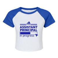 Assistant Principal Raglan Crop Top | Artistshot