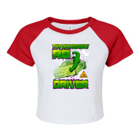 The Incredible R8 42 Driver Car Lover Gift Raglan Crop Top | Artistshot