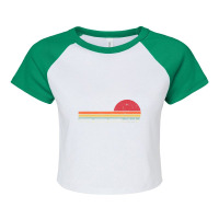 Train Retro Style Raglan Crop Top | Artistshot