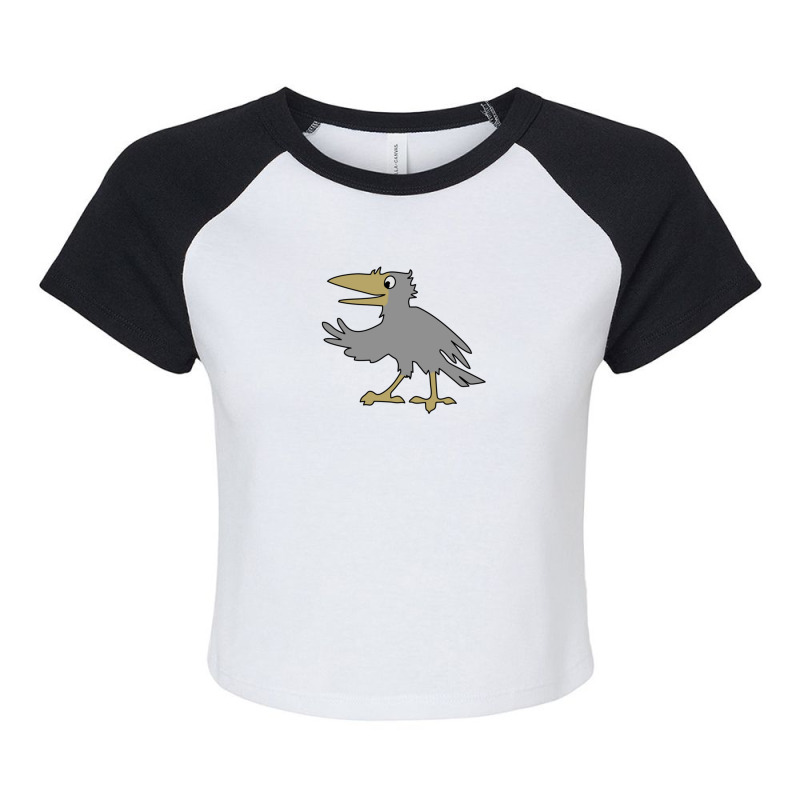 Eating Birds Cartoon Animals Causes Pandemics T-shirts Collection With Raglan Crop Top by RobinIntorcia | Artistshot