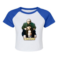 Tts- The Three Stooges Dewey, Cheatem & Howe Attorneys Raglan Crop Top | Artistshot