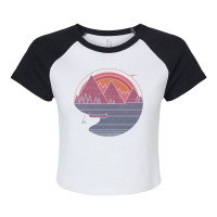 The Nativity Christmas Nativity Scene Raglan Crop Top | Artistshot