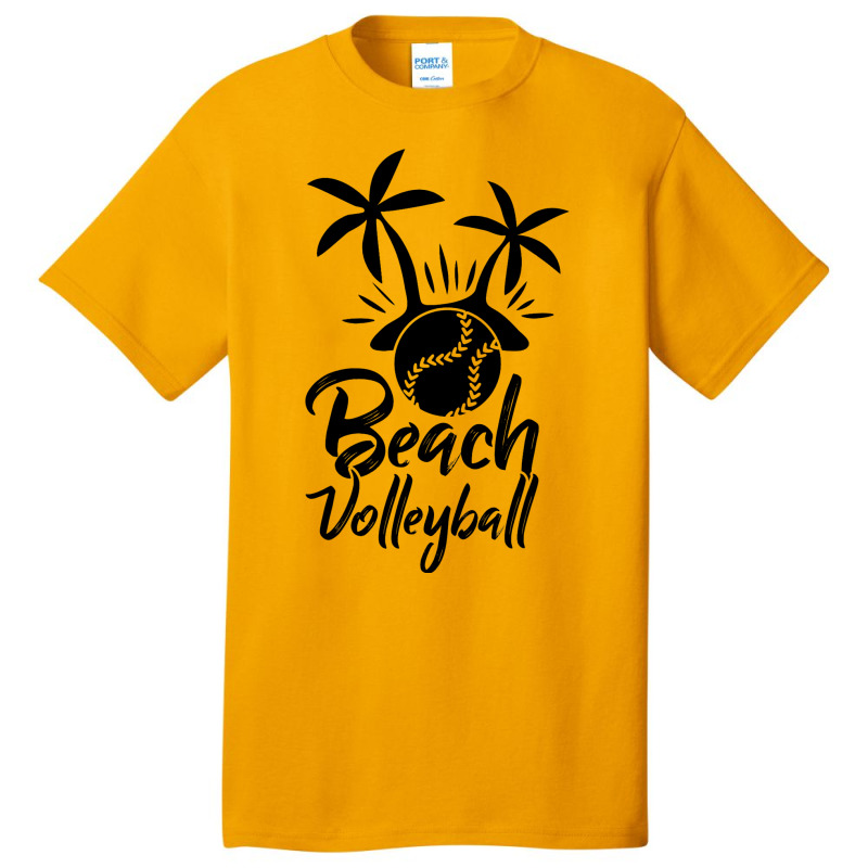 Beach Volleyball Game Serve Sports Spike Volleybal Basic T-shirt by CruzezShiver | Artistshot