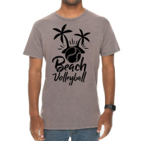 Beach Volleyball Game Serve Sports Spike Volleybal Vintage T-shirt | Artistshot