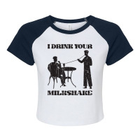 I Drink Your Milkshake   Milkshake Lover T Shirt Raglan Crop Top | Artistshot