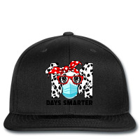 101 Days Smarter Dalmatian Dog Face Mask 100th Day Printed Hat | Artistshot