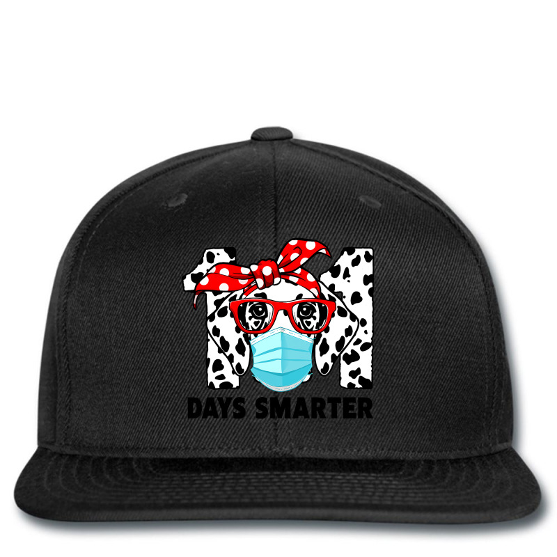 101 Days Smarter Dalmatian Dog Face Mask 100th Day Printed hat by KhalifSpina | Artistshot