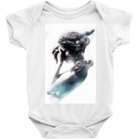 Pondering Girl Baby Bodysuit | Artistshot