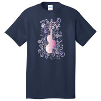 Violin Music Musical Instrument Violin Flourish Basic T-shirt | Artistshot