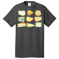 Different Types Of Cheese T  Shirt Cheese Set T  Shirt Basic T-shirt | Artistshot