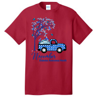 Diabetes Awareness Blue November Month 80 Diabetic Disease Basic T-shirt | Artistshot