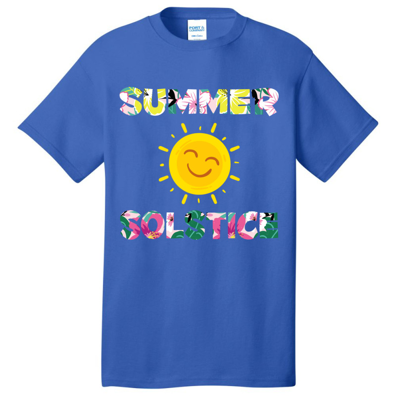 Summer Solstice Bright Sun Basic T-shirt | Artistshot