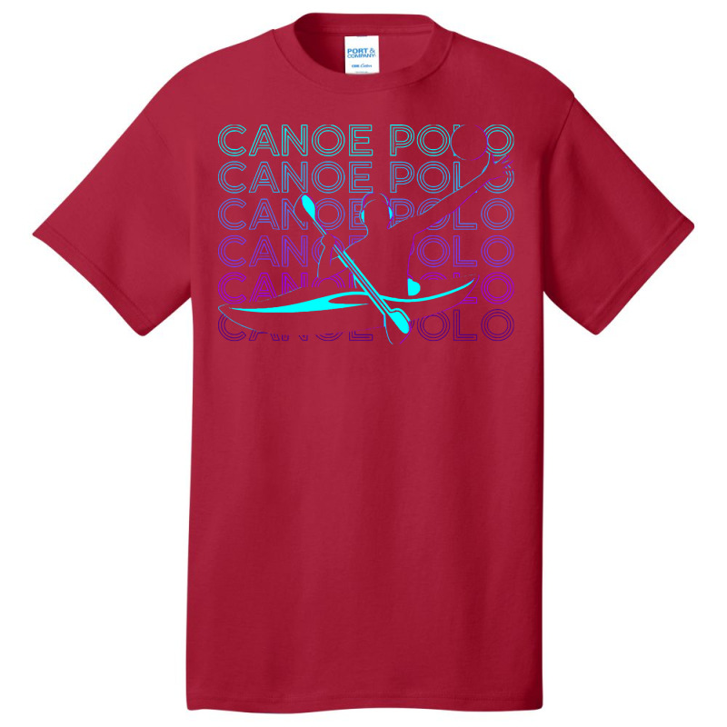 Canoe Polo T  Shirt Canoe Polo Canoeing Canoeist Retro Gift T  Shirt Basic T-shirt | Artistshot