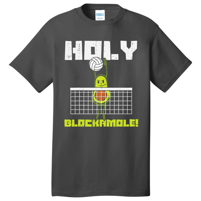 Holy Blockamole Avocado Volleyball Player Blocker Men Women T Shirt Basic T-shirt by HUUY | Artistshot